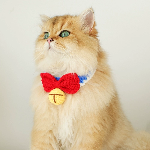 Шарф, галстук-бабочка, чокер, нагрудник, трикотажный слюнявчик, декор с бантиком