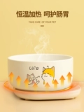 Кошка постоянная температура напиток вода вода вода миска для животных йогурт -кошка консервированная кошачья чаша керамический напиток водонагреватель собаки собаки