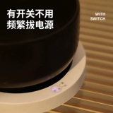 Нагревание черной кошачьей чаши для пить