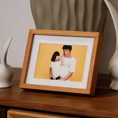 Senslin rinse and wash photos plus photo frames 8 inch table 10 picture frames framed creative wall hanging a4 solid wood wedding photos