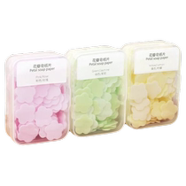 Travel disposable soap tablets 1 box of travel soap