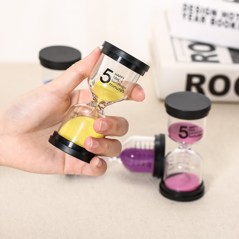 Time hourglass timer 3 5 minutes brushing timer creative personality birthday gift small ornaments
