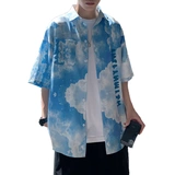 爱酷肯 Камуфляжная сексуальная рубашка, летняя куртка для влюбленных