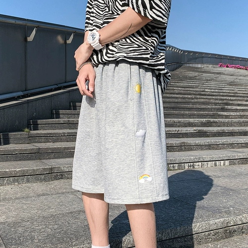 爱酷肯 Tide, летние спортивные трендовые шорты, штаны для школьников, сезон 2021, свободный крой