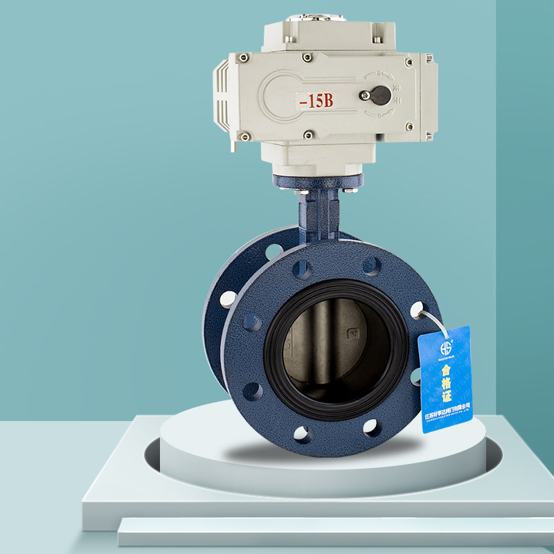 Electric flange butterfly valve stainless steel dn valve 50 65 80 100 125 150 200 250 300 400