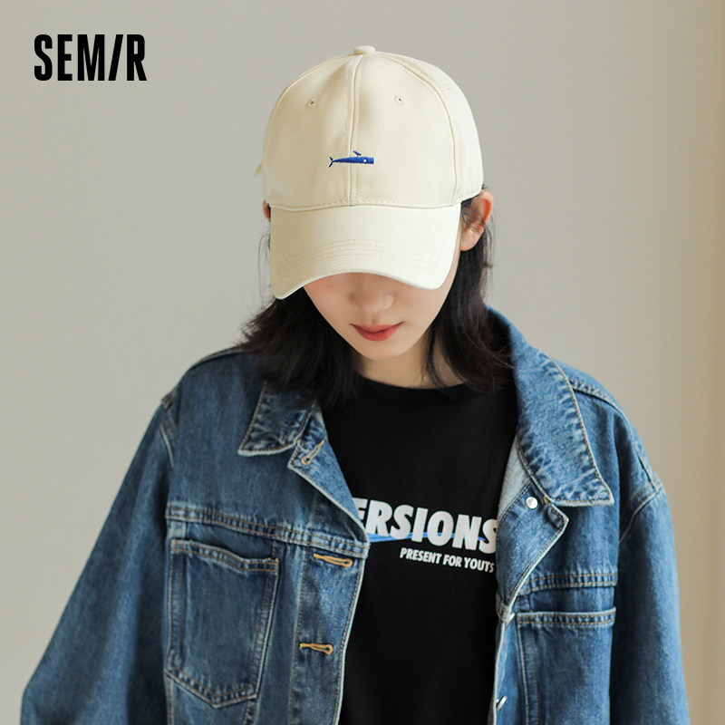 Senma 2021 New Duck Tongue Cap Children Summer Baseball Cap Spring Autumn Ins Tide Cards 100 Hitch for a small autumn and winter