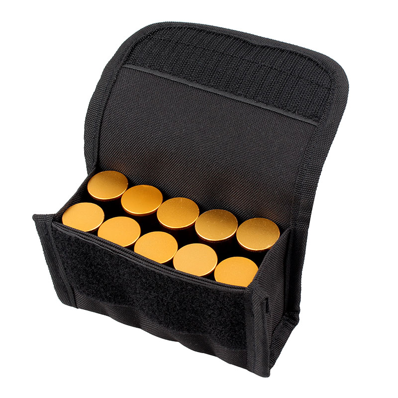 New Bullet Bag Outdoor Tactical Bullet Bag Hunting 12G Loose Bomb Shelter Bag Molle Accessories Bag Battery Bag
