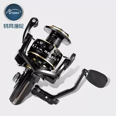 Teben GTS three-generation all-metal fishing wheel Sea rod winder Rock fishing line wheel Sea fishing Luya throwing rod long throw wheel