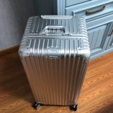 越梦 Металлический вместительный и большой чемодан подходит для мужчин и женщин, алюминиево-магниевый сплав, 30 дюймов, 32