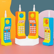 Big brother big mobile phone wholesale baby simulation music phone childrens toys street stall night market hot selling internet celebrity simulation
