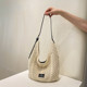 Large-Capacity Versatile Woven Tote Bag 2025 New Summer Seaside Vacation Beach Bag Commuter Shoulder Crossbody Bag