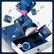 Zacko space gift boxed couple underwear Modal men boxer pants women triangle send boyfriend husband Valentines Day tide