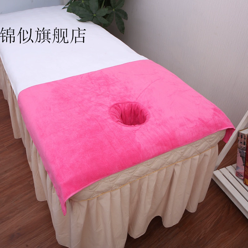 Tiệm thẩm mỹ, khăn tắm lớn, tiệm massage, khăn nằm chuyên dụng, khăn trải giường, giường không đổ, khăn tắm, giường làm đẹp có lỗ - Khăn tắm / áo choàng tắm