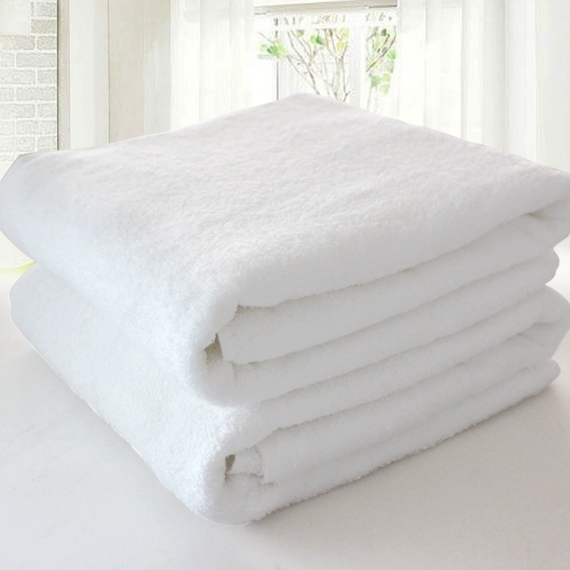 Khách sạn khách sạn khăn tắm bông trắng dày đặc biệt thẩm mỹ viện giường lớn khăn tắm ngâm chân bán buôn tùy chỉnh - Khăn tắm / áo choàng tắm