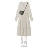 Милое дизайнерское платье, французский стиль, тренд сезона, яркий броский стиль, по фигуре, на шнурках, осеннее