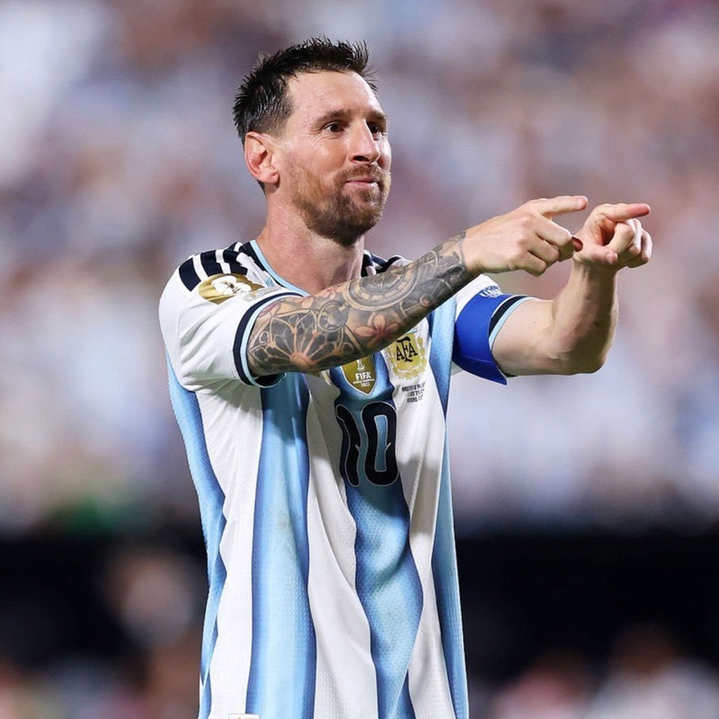 Argentina Jersey National Team Messi Home 2627 Authentic Player Version Enzo Final Version Lautaro Football Uniform
