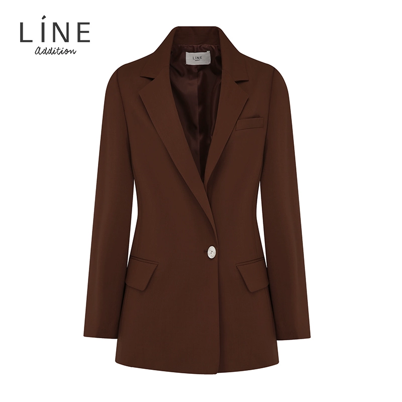 dòng trung tâm mua sắm Hàn Quốc cùng một đoạn mùa xuân phụ nữ cổ điển phù hợp với cổ áo mỏng phù hợp với áo khoác AWJKJD6000 - Business Suit