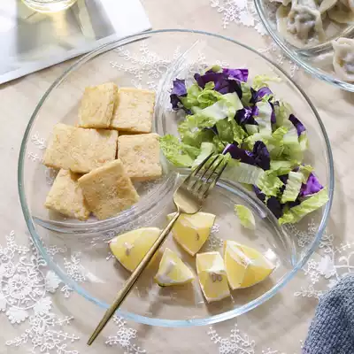 Plates Separate Household Food Plate Ginger Garlic Splice Kindergarten Plate Breakfast Plate Garlic hipster