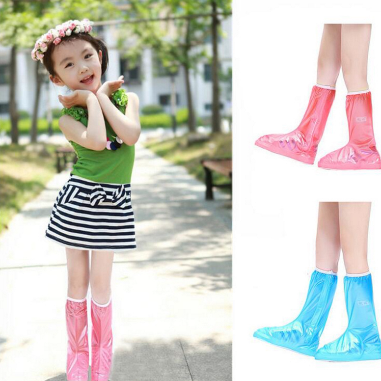 Rain shoe covers children's rain shoes rain and rain wear resistant to waterproof adult fashion waterproof shoes and wear resistance