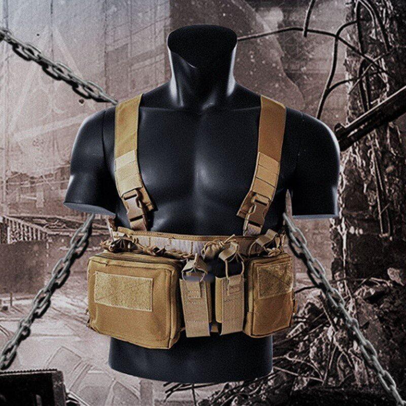Tactical Vest Combat Vest D3 Chest Rig Multi-Functional Bullet Carrier Military Fan Gear Lightweight Special Operations Protective Clothing Manufacturer
