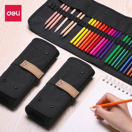 Штора, точилка, художественный брендовый вместительный и большой пенал для карандашей, японская свежая универсальная кисть для письма, 48 цветов, для средней школы, в корейском стиле