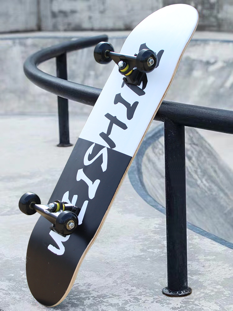 Four-wheel skateboard beginner adult children and adolescents double-warped scooters 6-12 years old boys and girls professional board