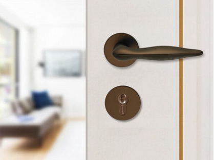 Sophia wooden door hardware interior room door antibacterial lock European-style home bedroom door lock