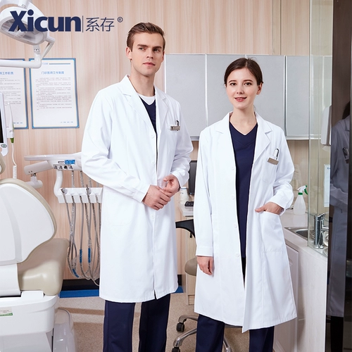 系存 Униформа врача, летний комбинезон, для салонов красоты, короткий рукав