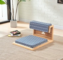 Solid wood tatami chair Japanese-style chair balcony bay window home bed chair single back chair legless chair and room chair