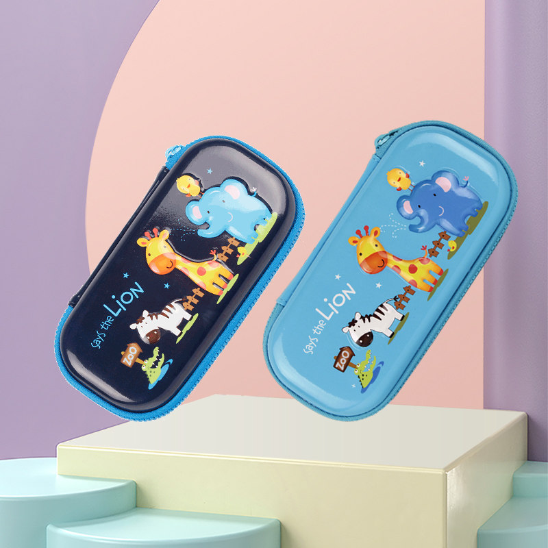 Shangxi Ma Children's writing case Women's large-capacity pen case Elementary students Multi-functional cute pen bag Girl Heart Stationery Bag