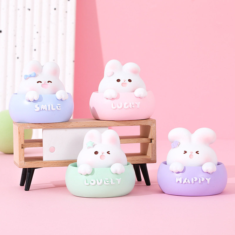 LuckyDeerNai晚安小兔600%甜茶小兔盲盒，萌到心化！(๑•̀ㅂ•́)و✧_潮玩