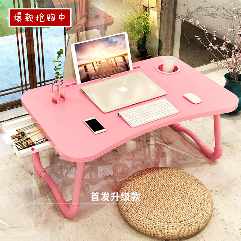 On the bed can be folded on the Kang Children's simple household dining table Low table Small Kang table Mini Korean