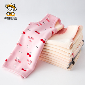 儿童保暖背心加绒加厚