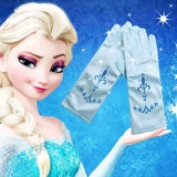 Детское платье, длинные перчатки для принцессы, «Холодное сердце», xэллоуин, косплей