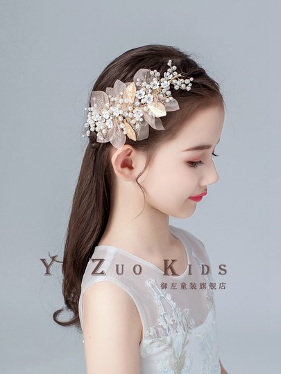 Children's Headwear, Girls' Princess Hairpins, Dress Hair Accessories, Side Hair Flowers, Performance, Primary School Students, Dance Host