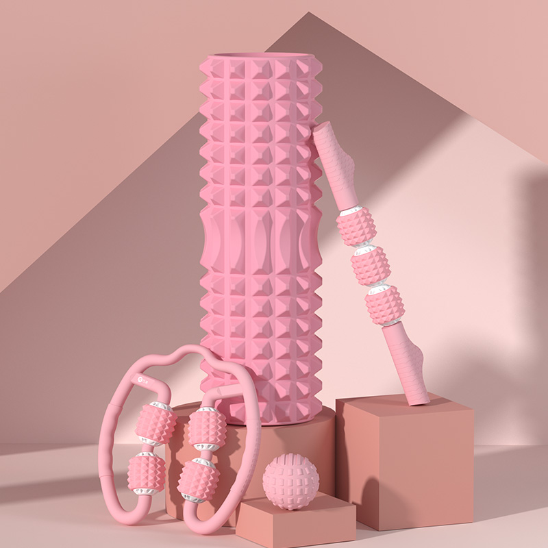 Foam shaft mace muscle relaxer stovepipe artifact calf massage roller yoga column Langya roller 75 school