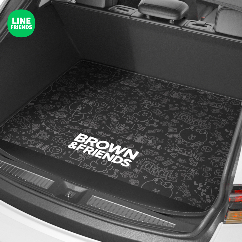 Car trunk mat custom Foss Highlander CorollaBMW Mercedes CAMRY cartoon rear trunk mat
