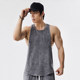 Lutielang Men's Fitness Tank Top Sleeveless Marathon Running Racing Quick-Drying Clothes Sports Heating Autumn and Winter