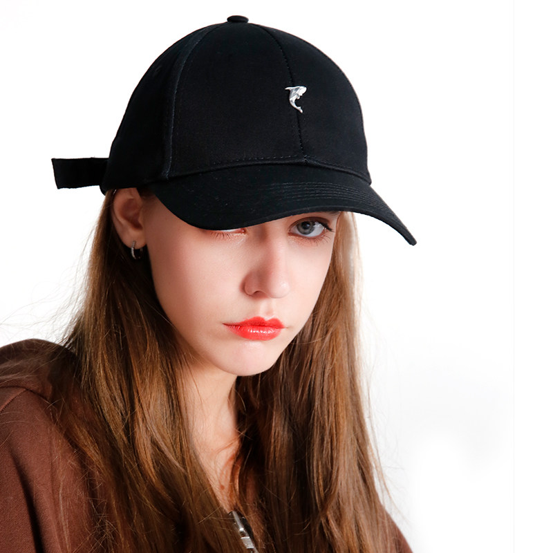 BTW summer tide brand hat men and women couple sunshade casual baseball cap Europe and the United States hip-hop killer whale curved brim peaked cap