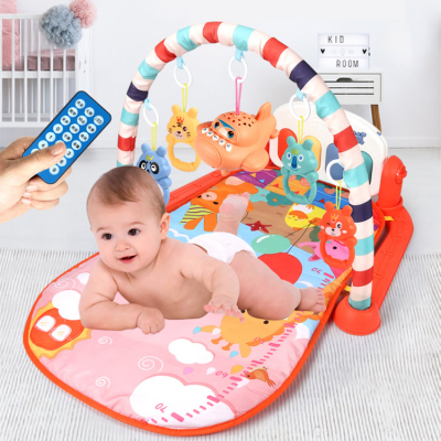 婴幼儿玩具声光早教脚踏钢琴健身架