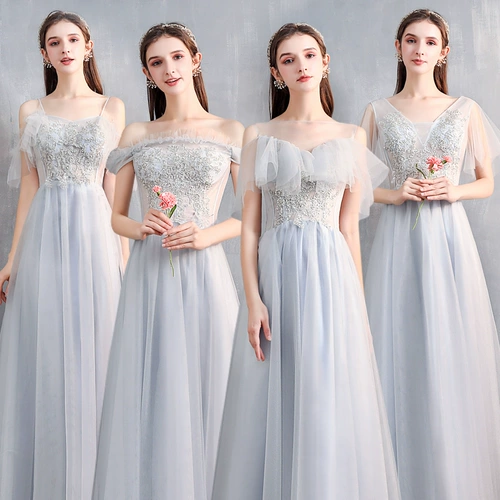 Летнее осеннее платье подружки невесты, коллекция 2021, большой размер, по фигуре