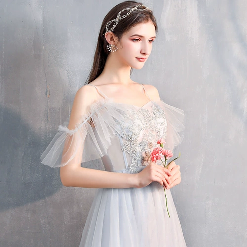 Летнее осеннее платье подружки невесты, коллекция 2021, большой размер, по фигуре