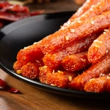Чистая красная пряная полоса большие пряные нарезанные пряные кусочки повседневные закуски детства острая закуски 125 г*2 сумки