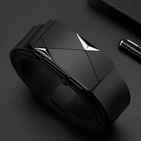 皮带男高级感带男士无牙自动商务百搭休闲牛裤腰裤青年新款腰男款