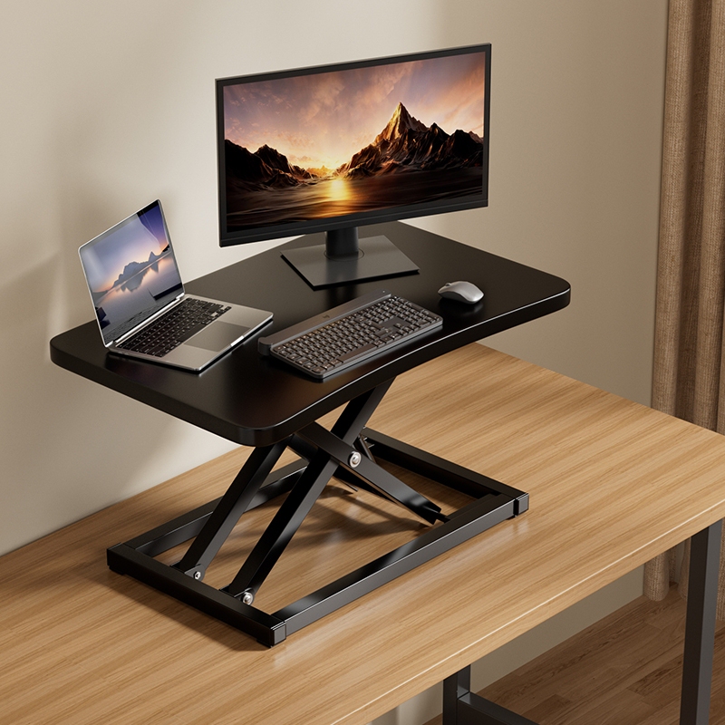 Adjustable Standing Desk Monitor Stand, Desktop Screen Riser, Elevated Base, Height-Increasing Pad, Laptop Support Stand, Desktop Keyboard Organizer Adjustable Standing Desk Monitor Stand, Desktop Screen Riser, Elevated Base, Height-Increasing Pad, Laptop Support Stand, Desktop Keyboard Organizer