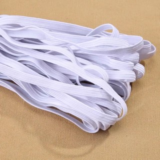White elastic band rubber band elastic rope