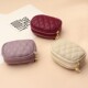 2025 New Double-layer Zipper Coin Purse Women's Compact and Portable Small Wallet Diamond Round Small Handbag Clutch Small Bag