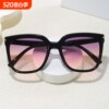 2026 New Square Frame Polarized Sunglasses for Men Driving and Fishing Aluminum Magnesium Sunglasses Anti-UV Strong Light Tide