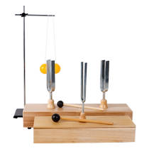 Fourchette de résonance 440HZ junior lycée physique école primaire science son généré et propagation des caractéristiques sonores acoustiques jeu dexpérience acoustique Hertz 512HZ256hz instrument denseignement fork set