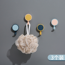 Sticked hook creative cute viscose dormitory adhesive hook Wall non-perforated Bathroom Kitchen household wall strong adhesive hook